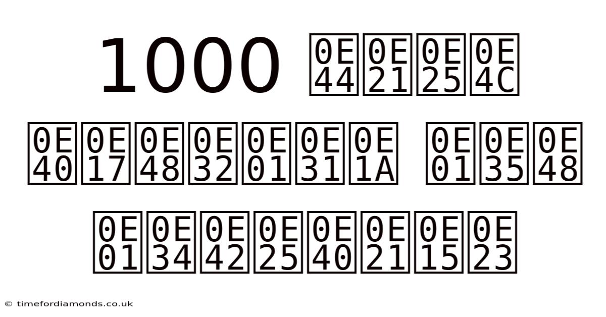 1000 ไมล์ เท่ากับ กี่ กิโลเมตร