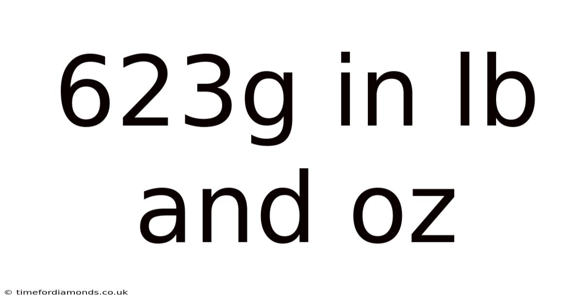 623g In Lb And Oz