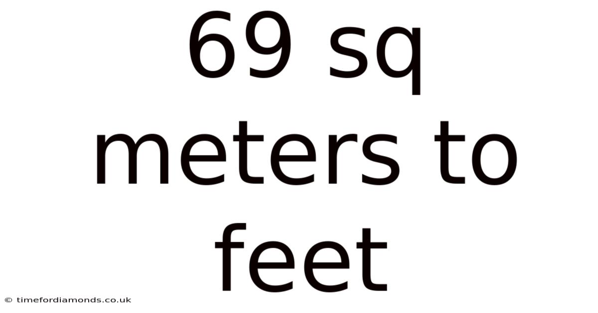 69 Sq Meters To Feet